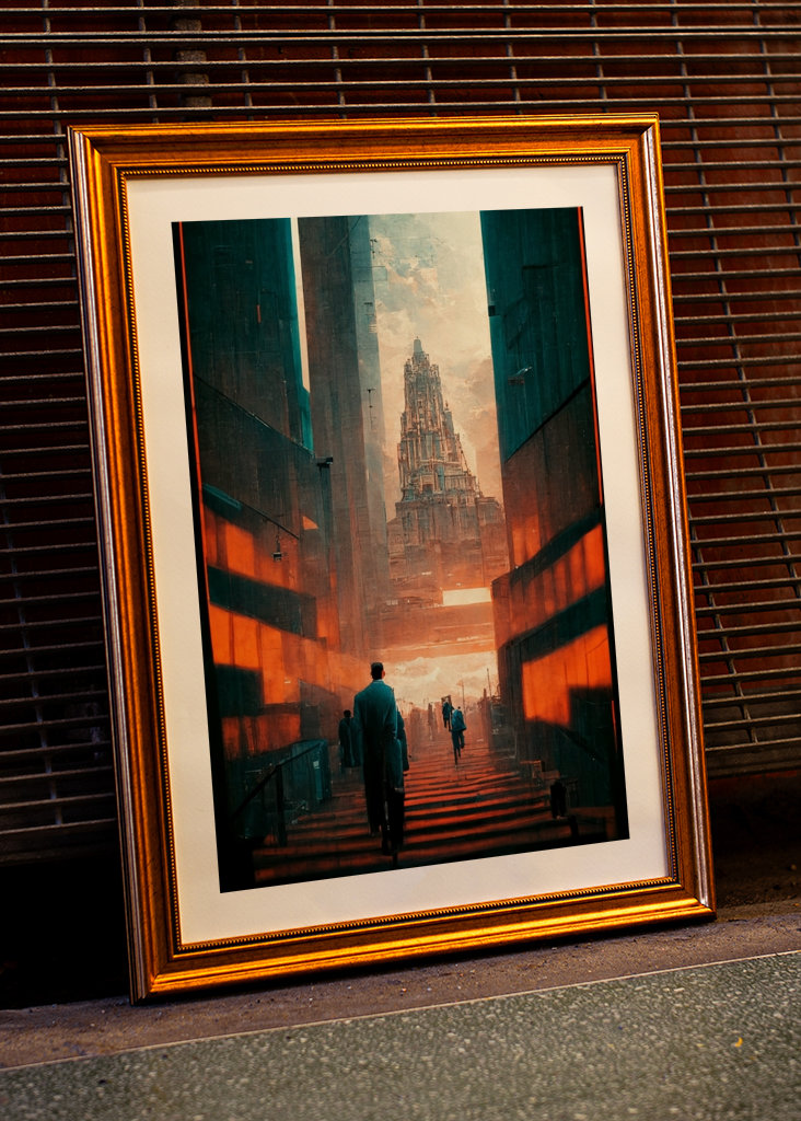 Überwältigender Gedanke