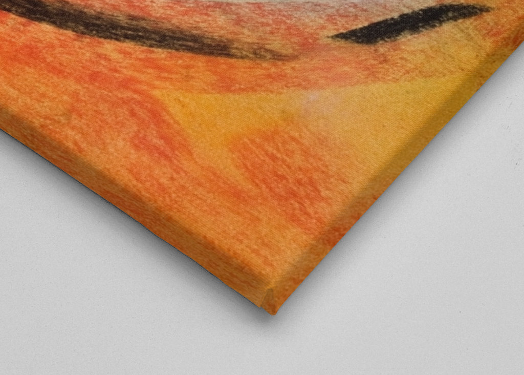 Two apples - pastel chalk 