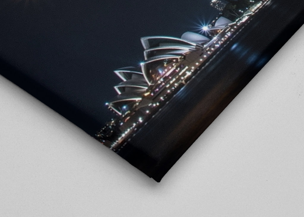 Sydney Harbour Bridge om natten