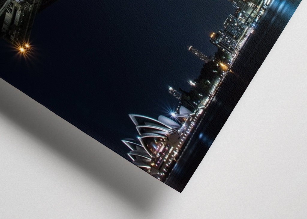 Sydney Harbour Bridge om natten