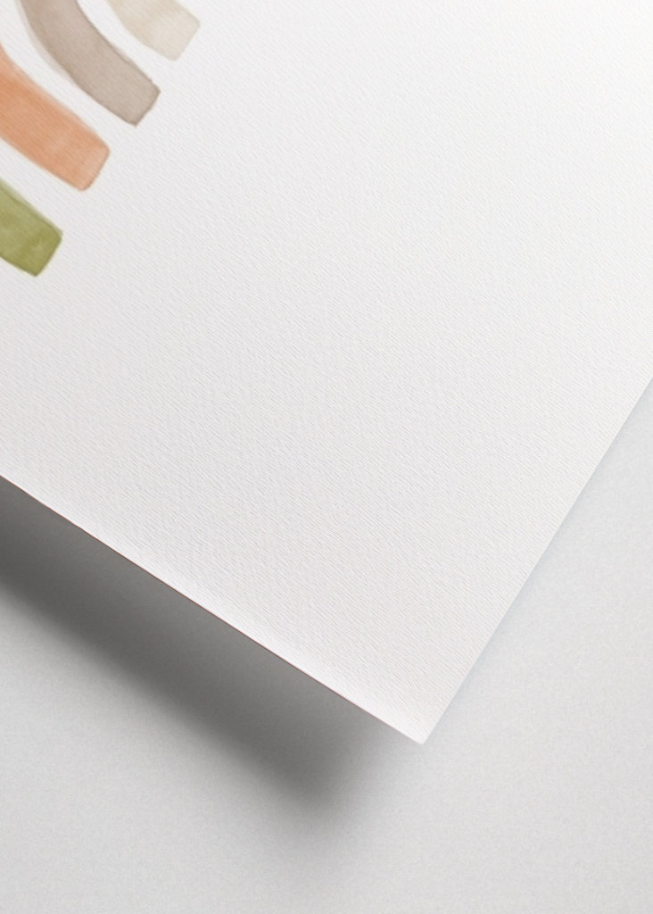 Arcoiris de acuarela Tierra