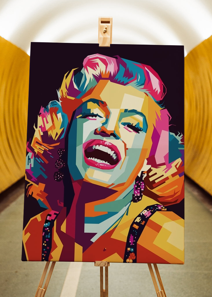 Marilyn Monroe Style WPAP 