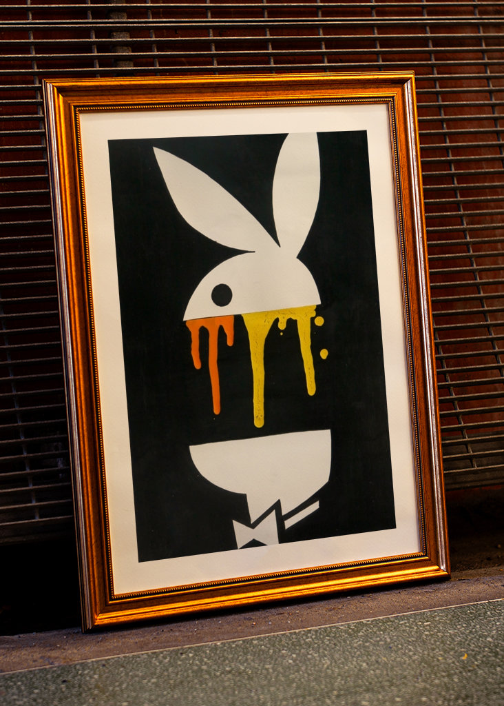 Split Playboy Bunny