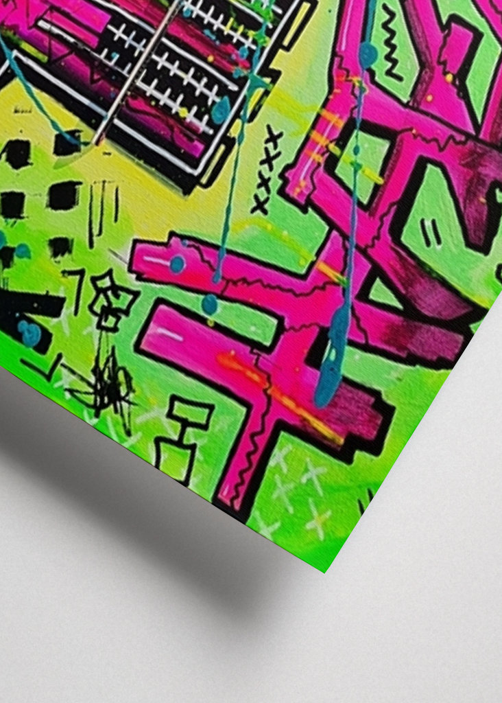 Street Art Graffiti Art Skull 