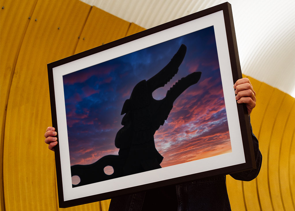 Drakenfiguur, Lom, Noorwegen