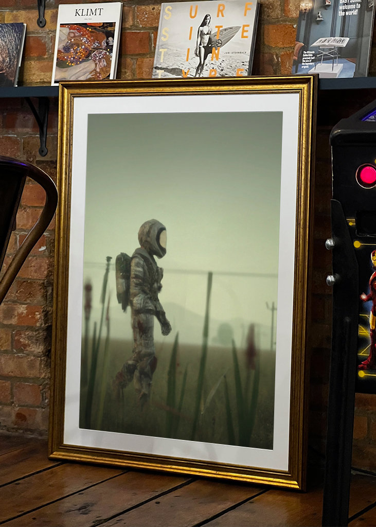 Weltraumspaziergang auf der Erde