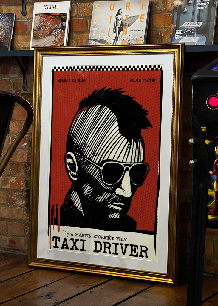 Retro-Taxifahrer