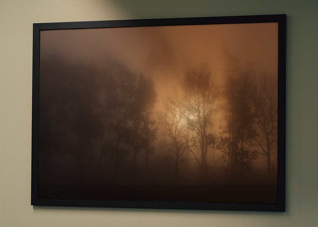 Wczesny piękny październikowy poranek