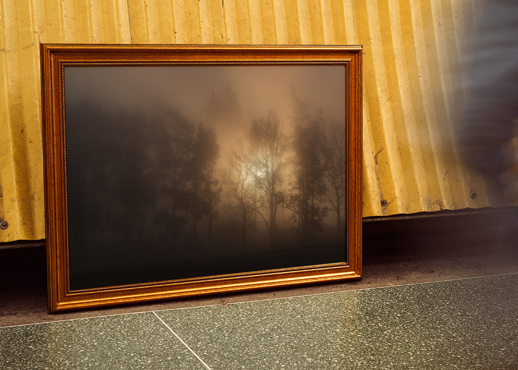 Wczesny piękny październikowy poranek