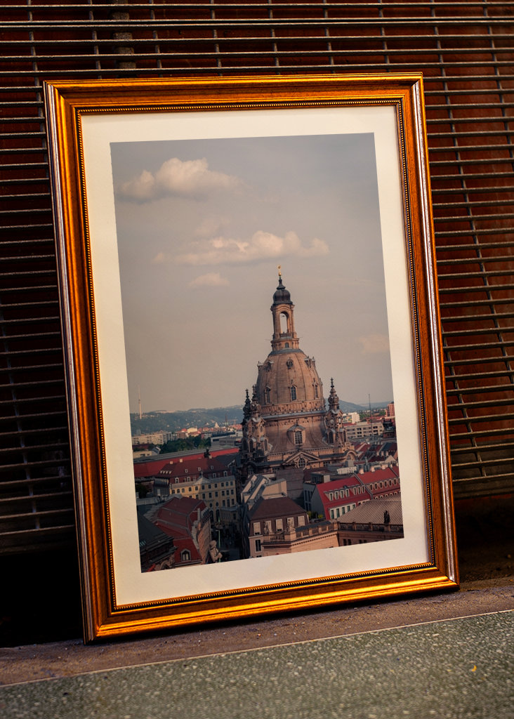 Kostel Frauenkirche a Drážďany