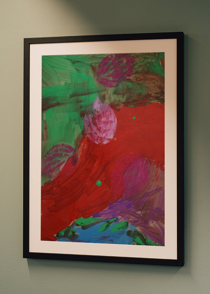 Folhas cor-de-rosa do outono