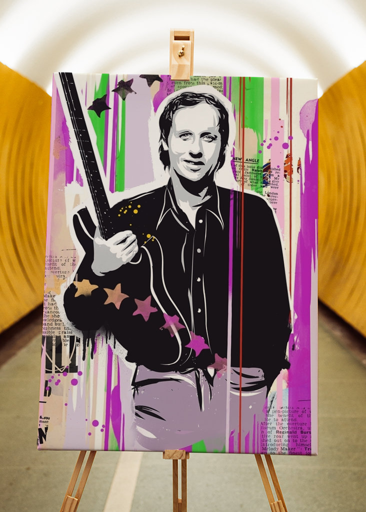 Mark Knopfler pop art