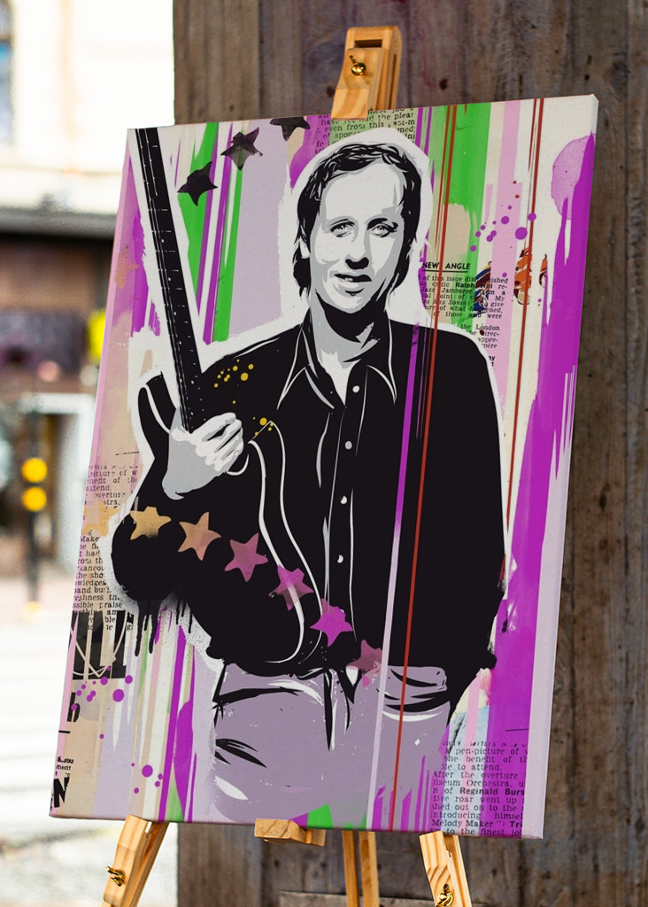 Mark Knopfler pop art
