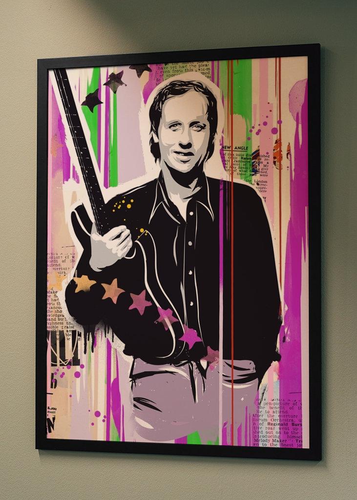 Mark Knopfler pop art