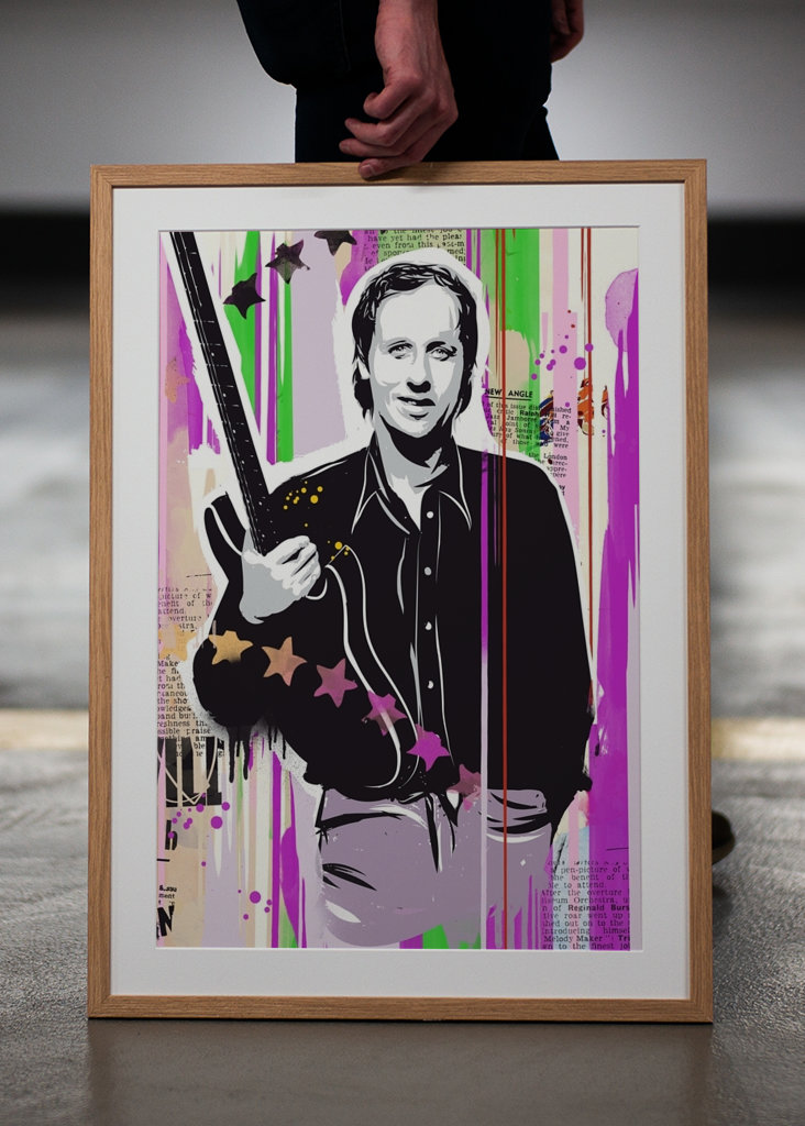 Mark Knopfler pop art