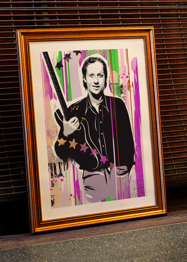 Mark Knopfler pop art