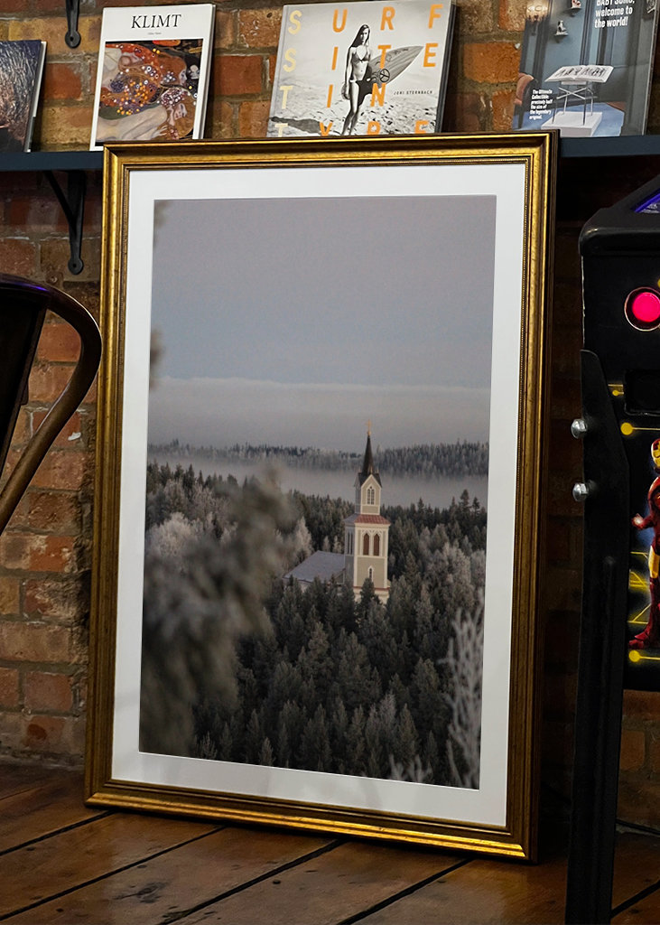 Kyrkan i novemberskrud