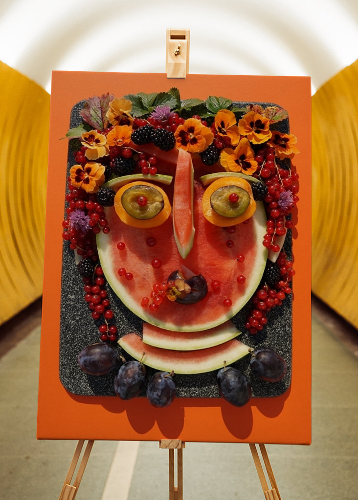 Ovocné květiny Portrét