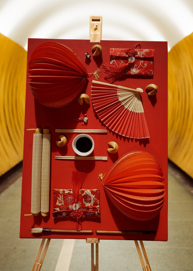 Chinesische Dekorationsartikel