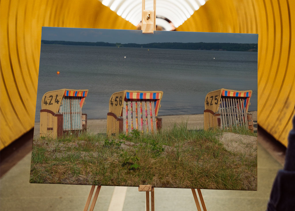 Na pláži Eckernförde