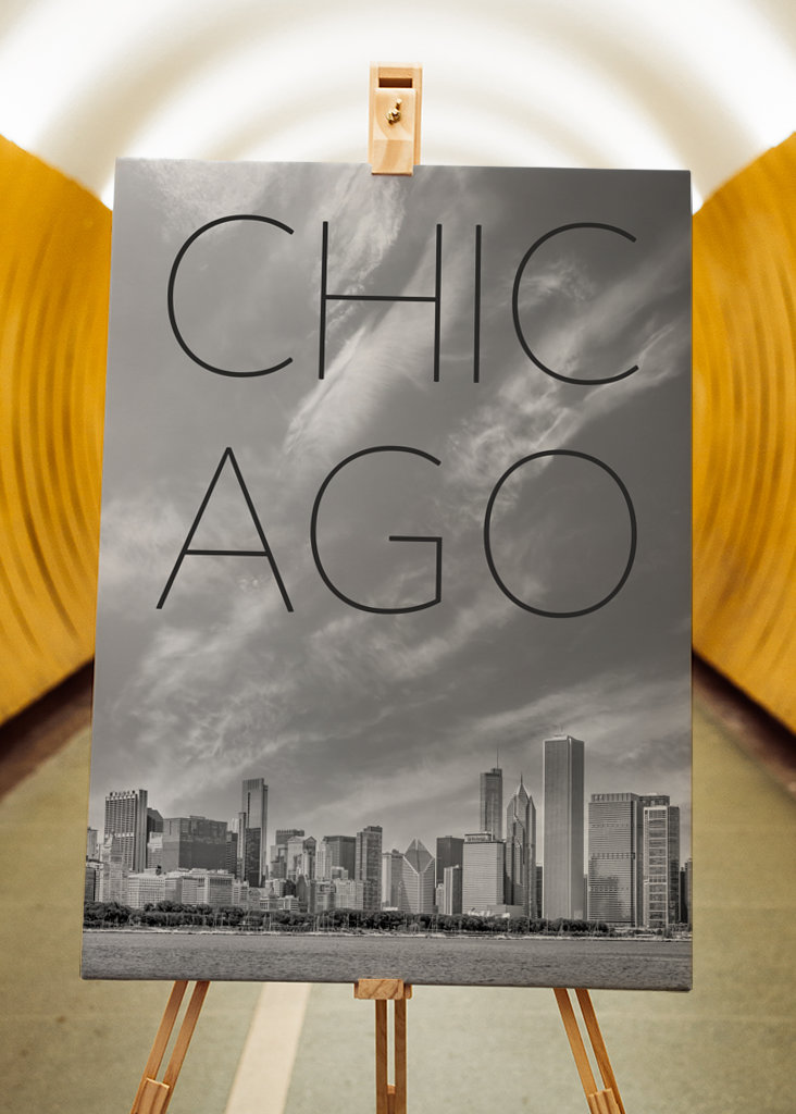 Panorama Chicaga a text