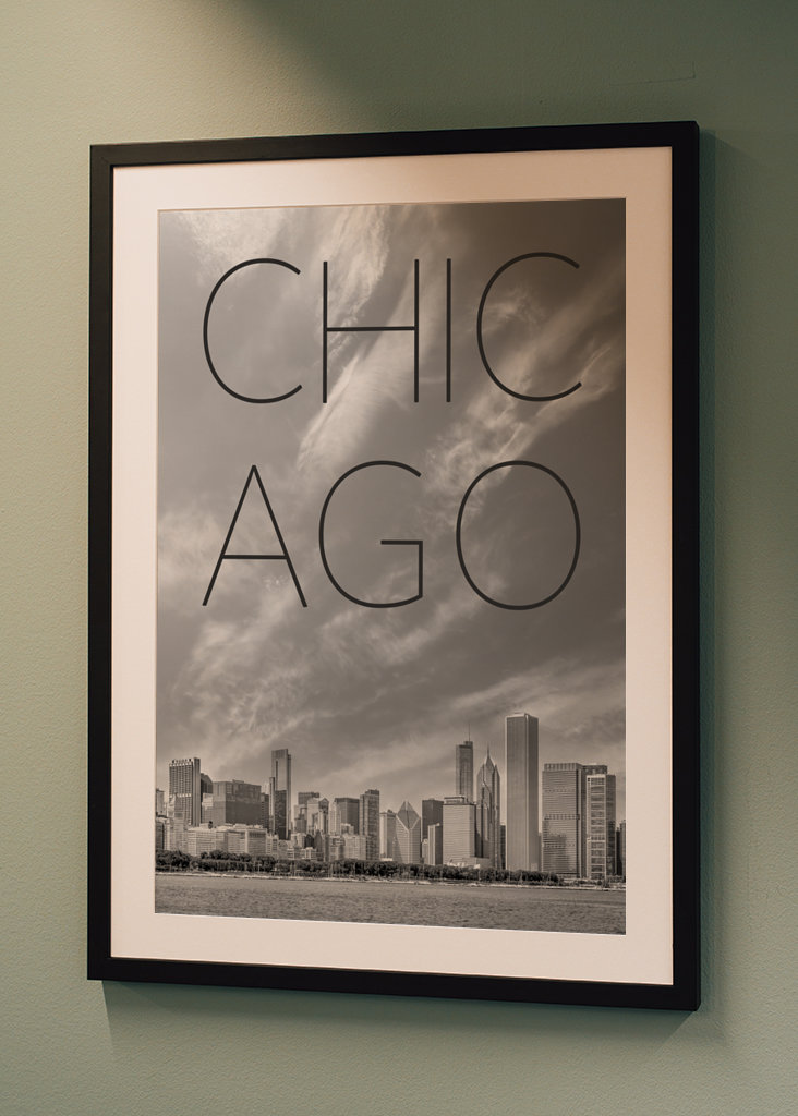 Panorama Chicaga a text