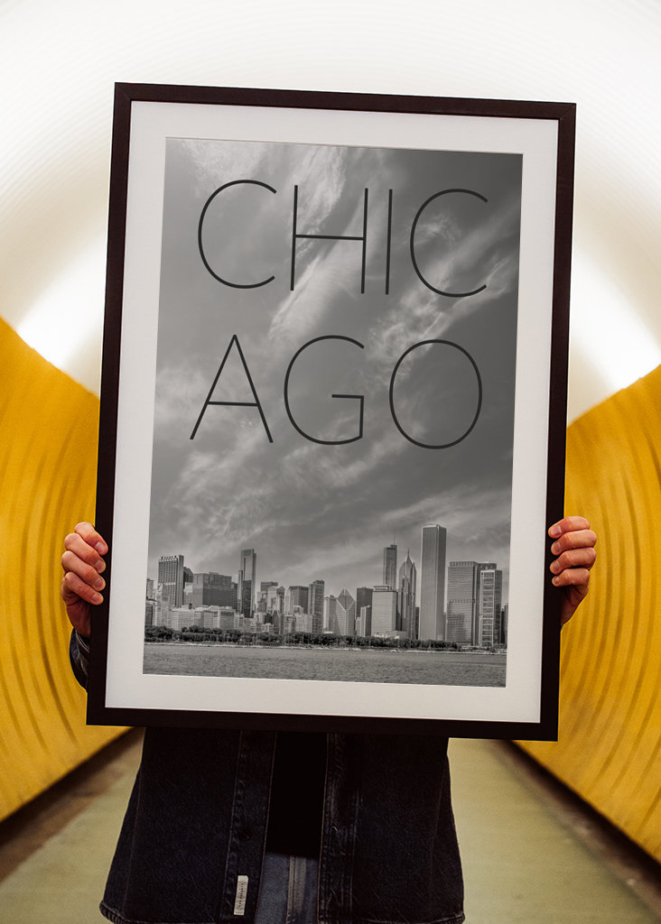 Panorama Chicaga a text