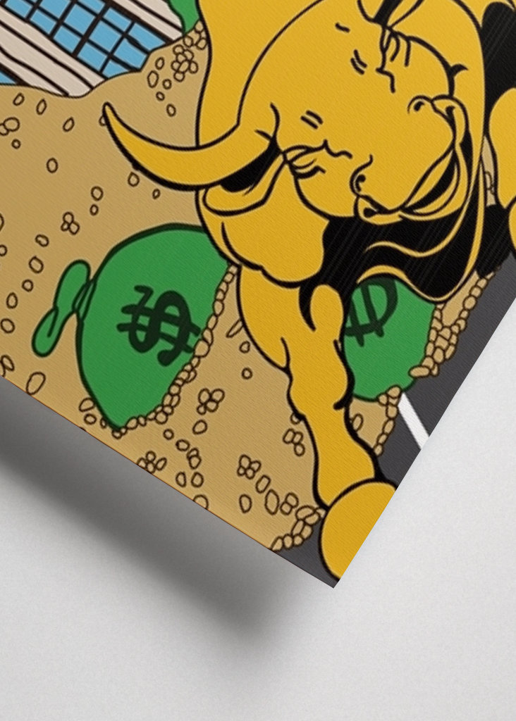 Wallstreet Homer Plakát