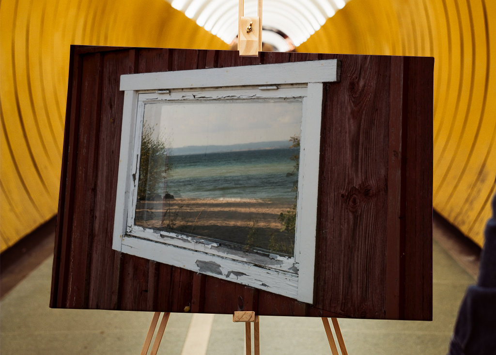 The painting on the wall