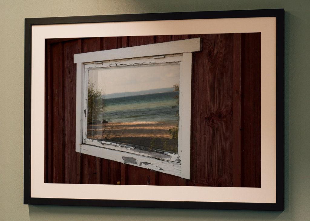 The painting on the wall