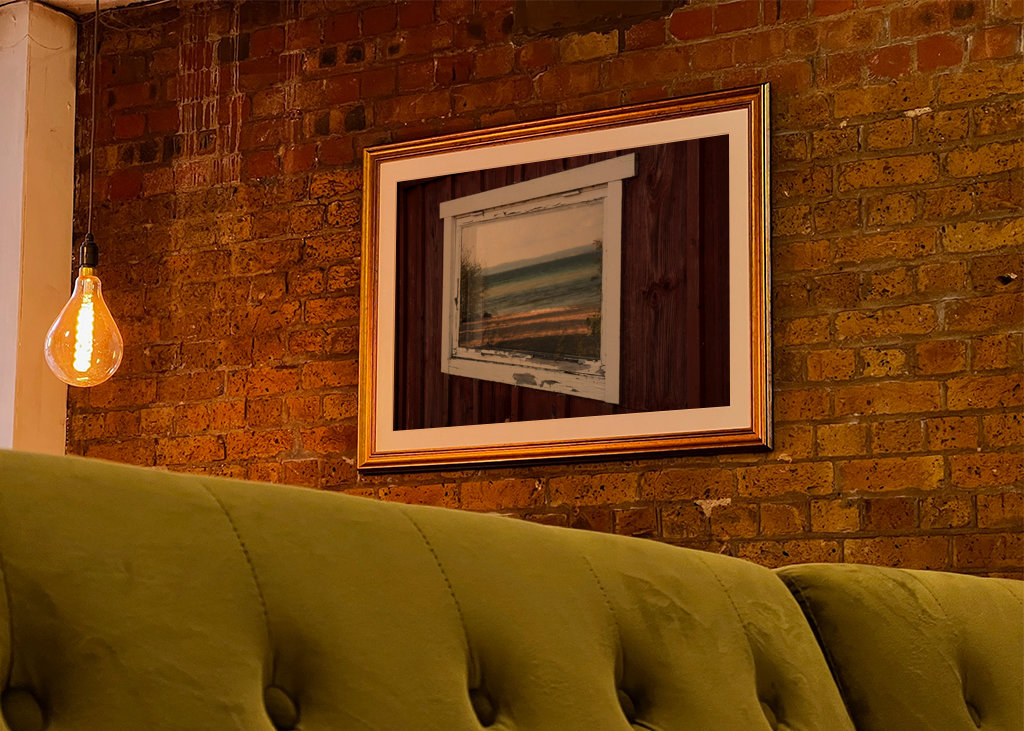 The painting on the wall