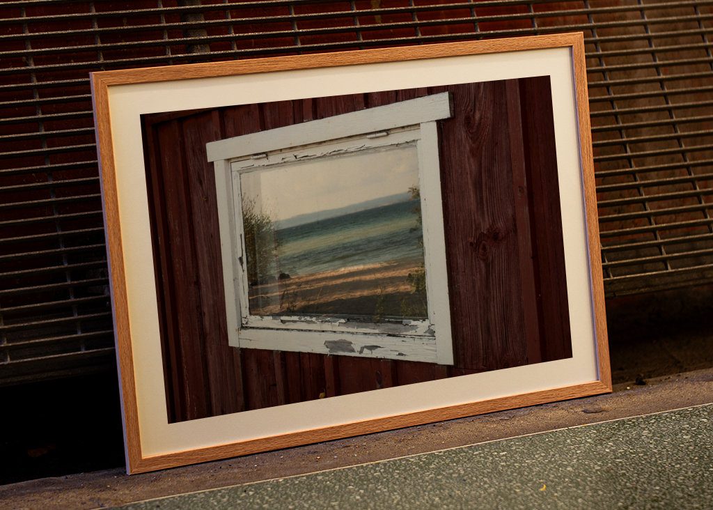 The painting on the wall