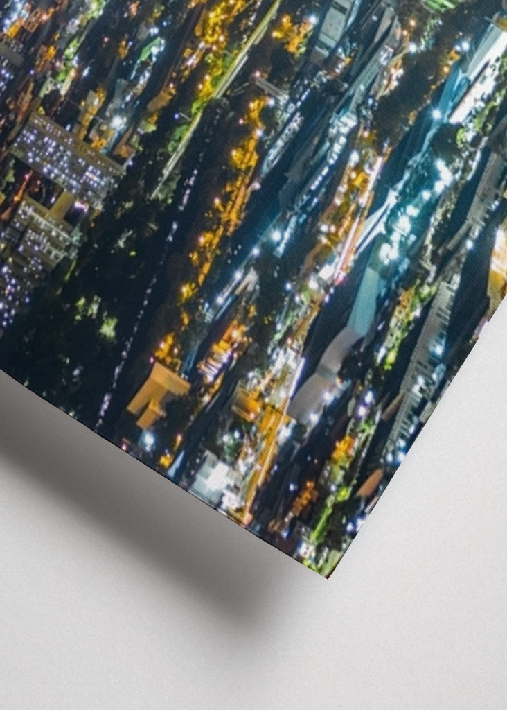 Medellín Stadt bei Nacht