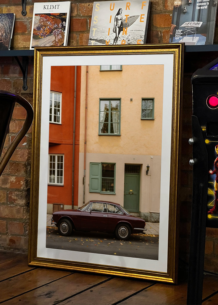 Retro-Auto in Stockholm