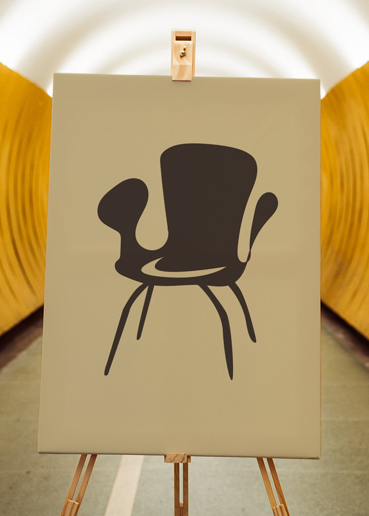 Affiche de la chaise