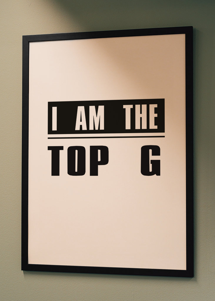 Top G Poster
