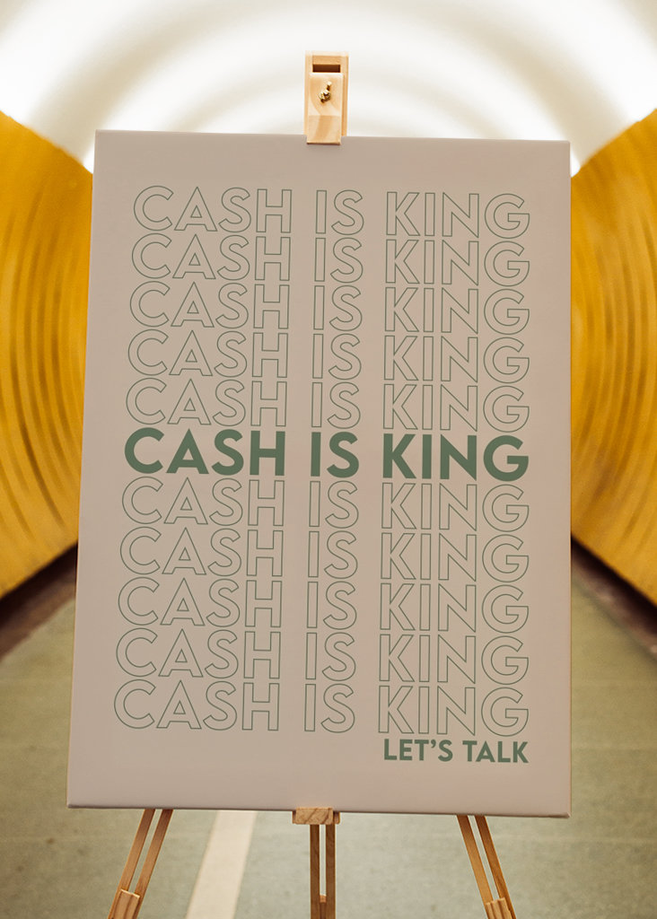 Cash is King Poster