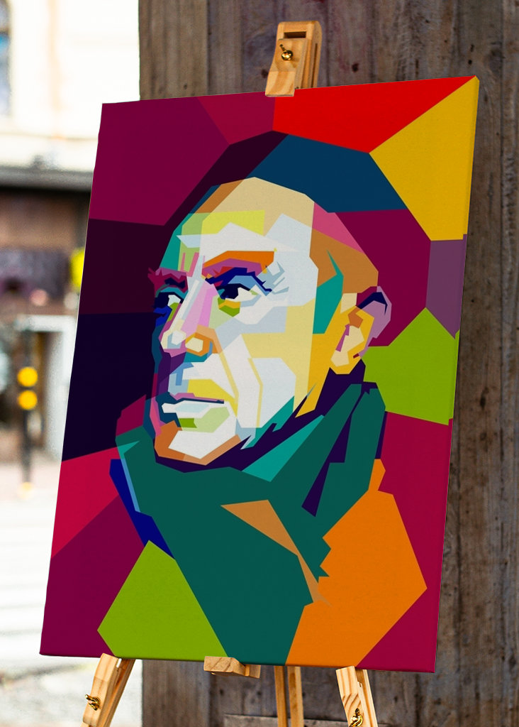 Pablo Picasso Pop Art WPAP
