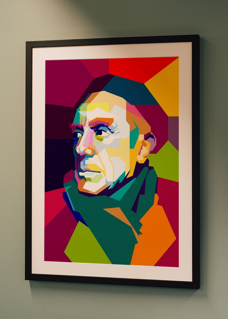 Pablo Picasso Pop Art WPAP