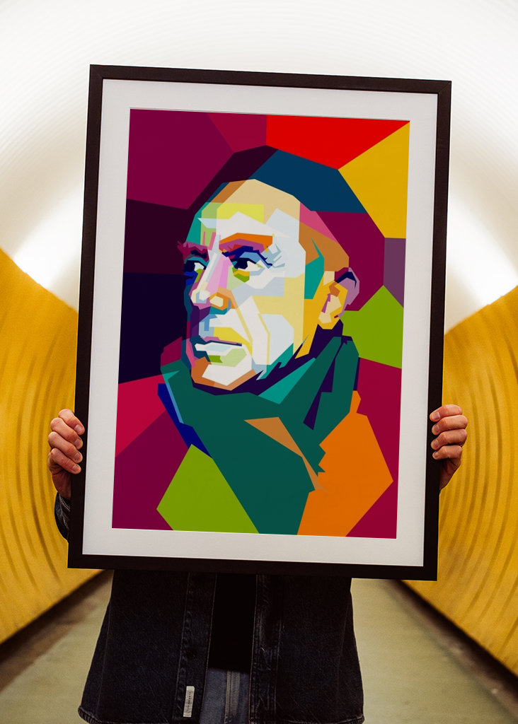 Pablo Picasso Pop Art WPAP