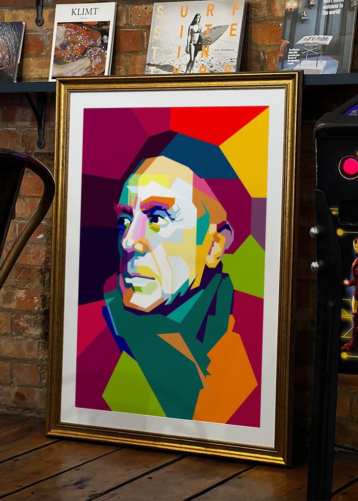 Pablo Picasso Pop Art WPAP