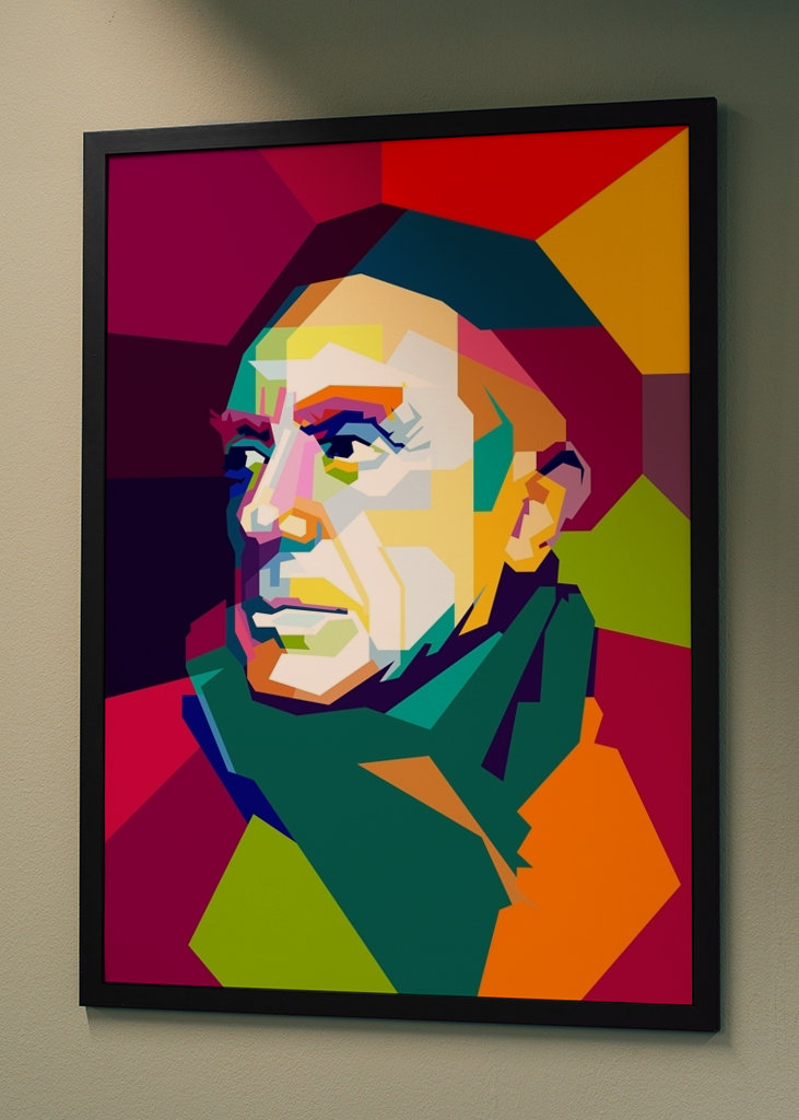 Pablo Picasso Pop Art WPAP