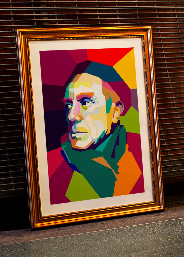 Pablo Picasso Pop Art WPAP
