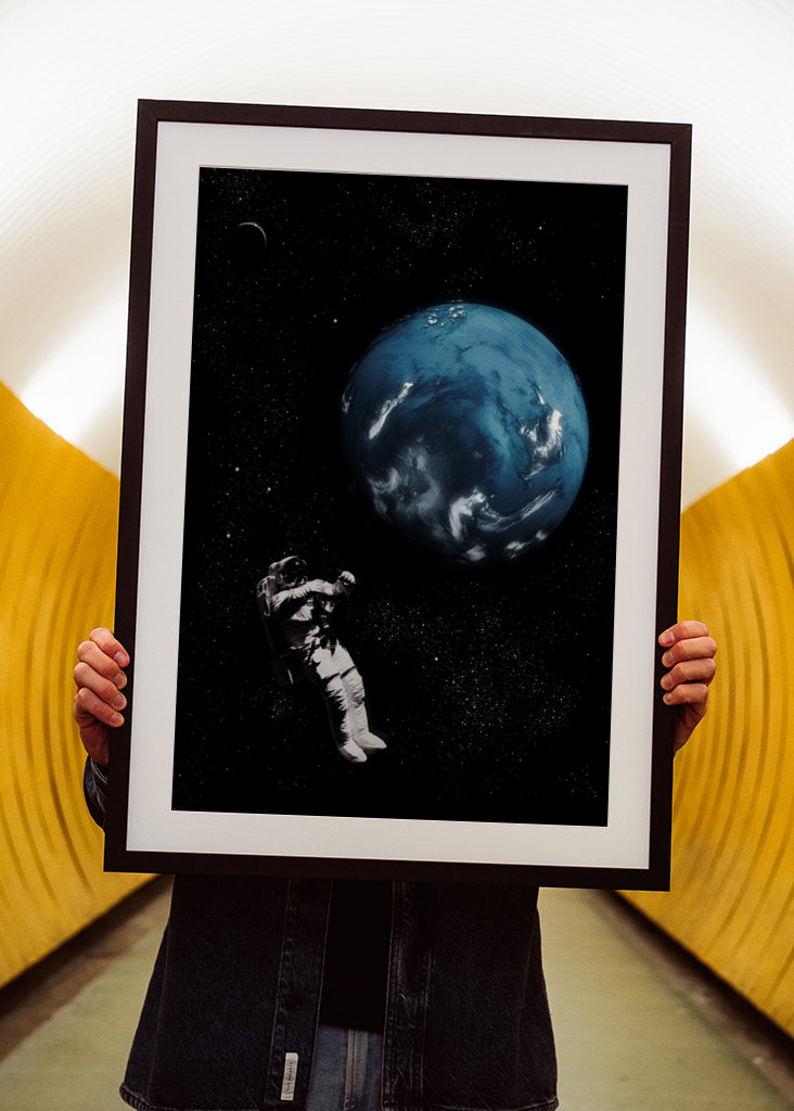 Astronaute dans l’espace