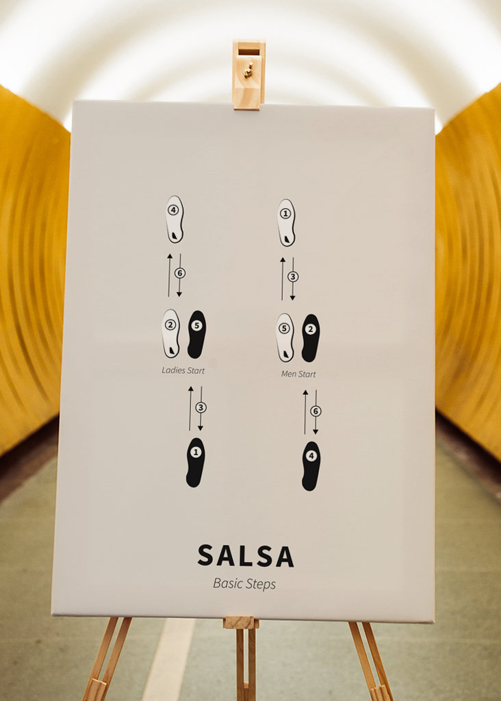 Kroki taneczne - Salsa