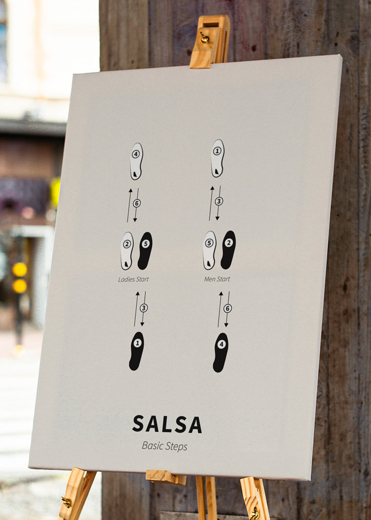 Kroki taneczne - Salsa