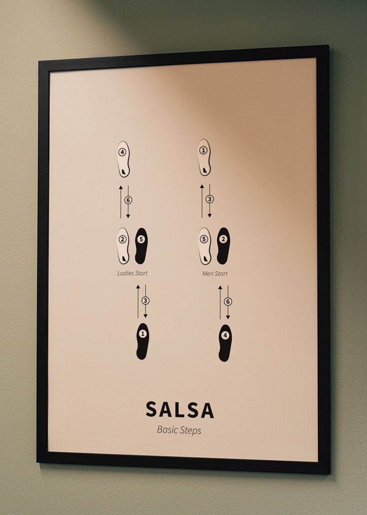 Kroki taneczne - Salsa