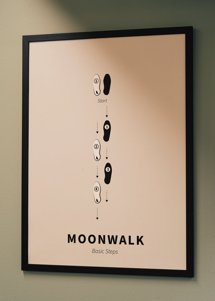 Dance steps - Moon walk 