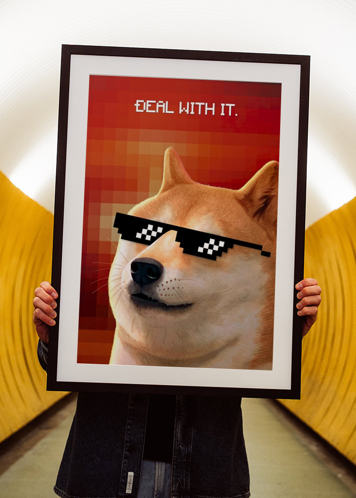 Deal With It - Doge Meme