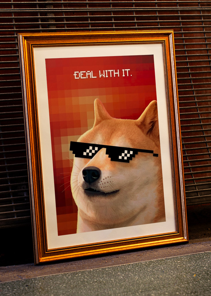 Deal With It - Doge Meme
